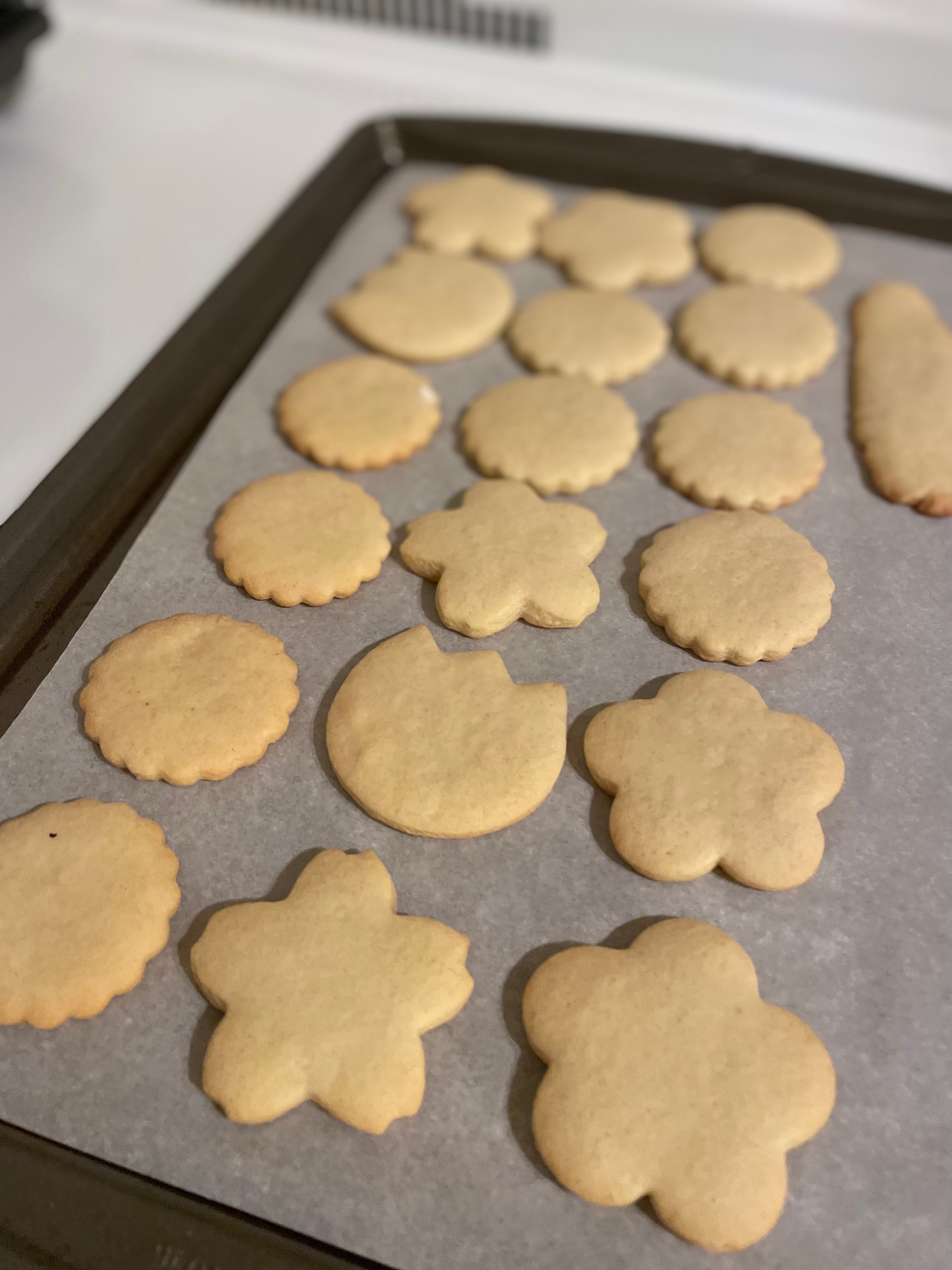 Chocolate Drizzled Ginger Cookies