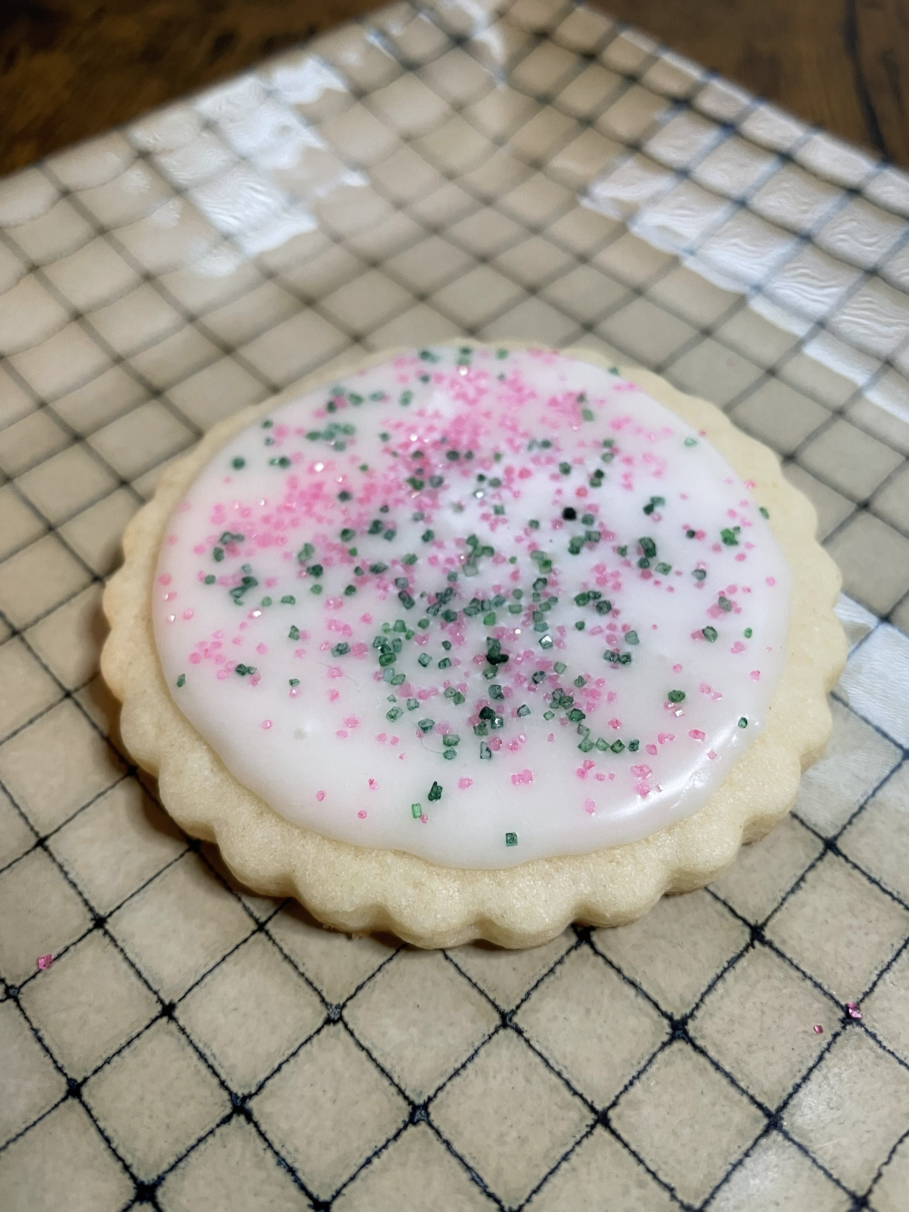 Iced Sugar Cookies (20 - 25)